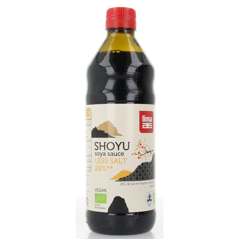 Lima Shoyu 28% less salt bio