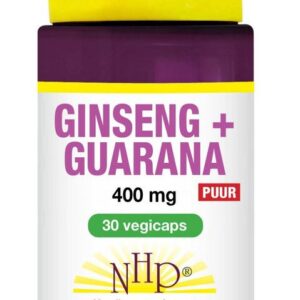 NHP Ginseng guarana 400mg puur