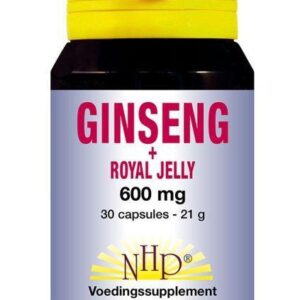 NHP Ginseng royal jelly 600mg