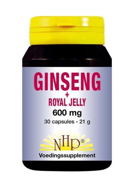 NHP Ginseng royal jelly 600mg