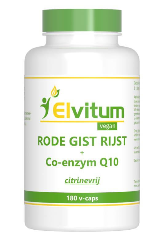 Elvitum Rode gist rijst met Q10
