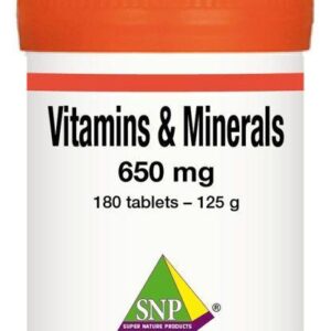 SNP Vitamins minerals complex