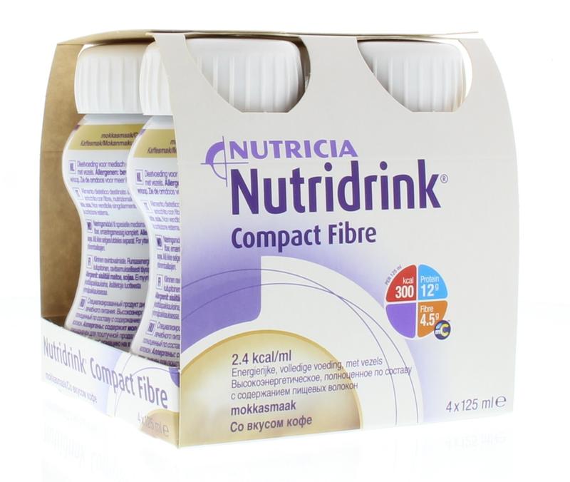 Nutridrink Compact fibre mokka 125ml
