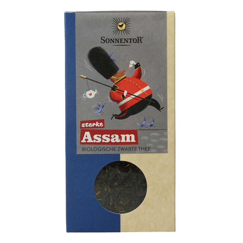 Sonnentor Engelse zwarte thee sterke assam los bio