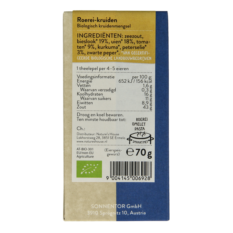 Sonnentor Roerei-kruiden bio - Afbeelding 3