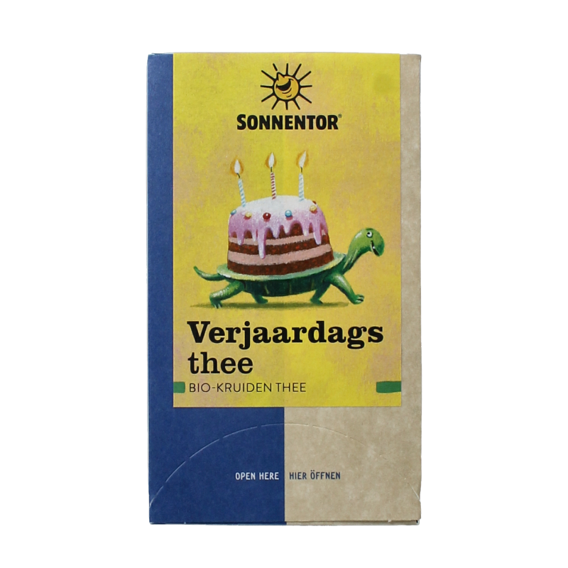 Sonnentor Verjaardagsthee bio