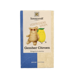 Sonnentor Gember citroen thee bio