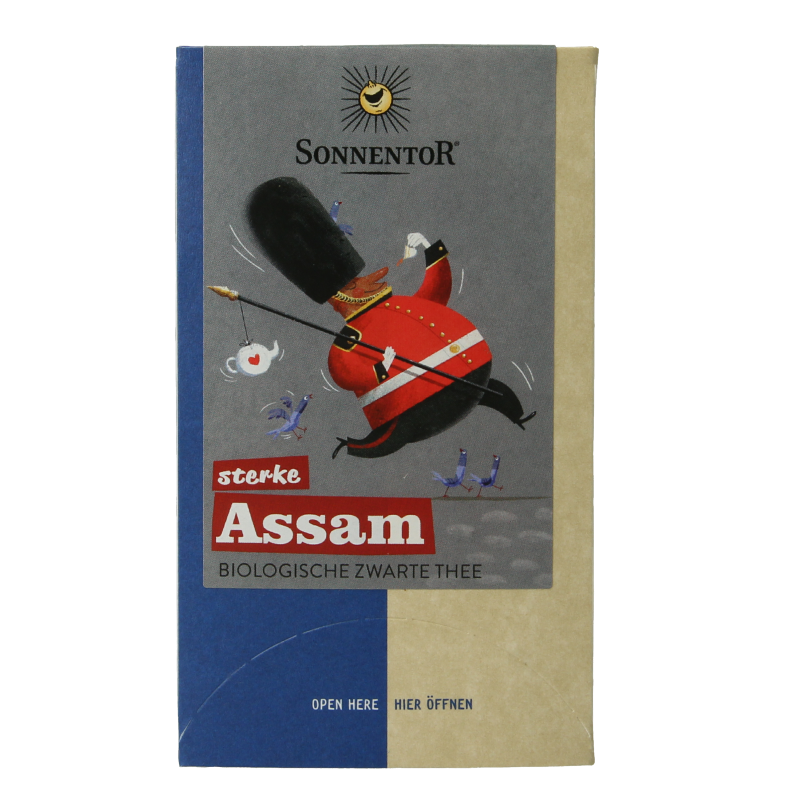 Sonnentor Assam English zwarte thee bio