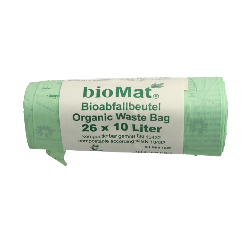 Biomat Wastebag compost 10 liter handvat