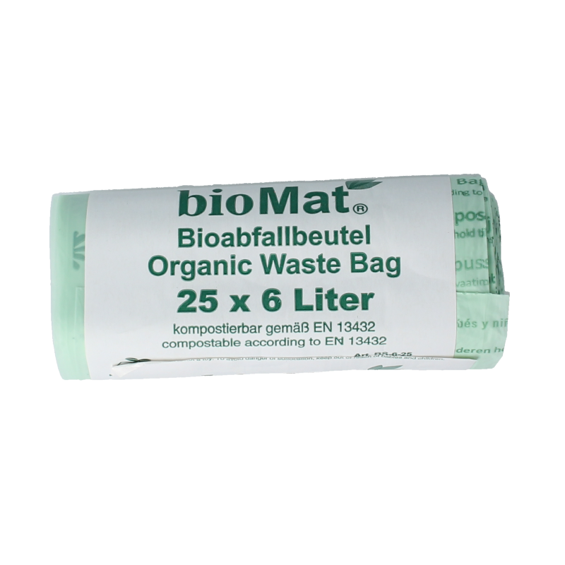 Biomat Wastebag compost 6 liter