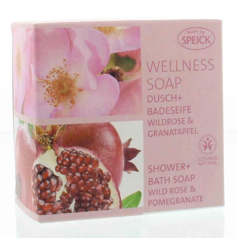 Speick Wellness zeep wilde roos & granaatappel