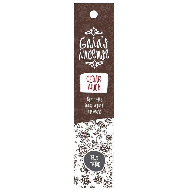 Gaia's Incense Ceder wood wierook