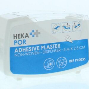 Hekapor Non woven hechtpleister dispenser 5 x 2.5