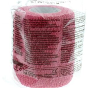 3M Coban zelfklevende zwachtel rood 7.5cm x 4.5m