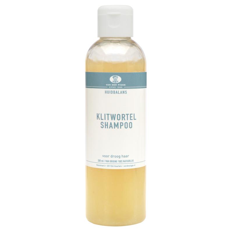 van der Pigge Huidbalans shampoo klitwortel droog haar