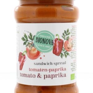 Bionova Sandwichspread tomaat/paprika bio