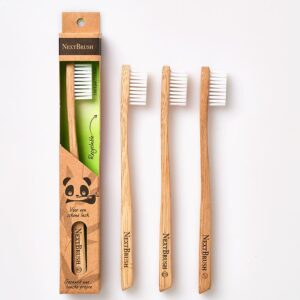 Nextbrush Bamboe kindertandenborstel vanaf 5 jaar