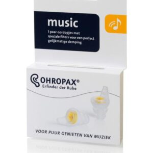 Ohropax Filter music