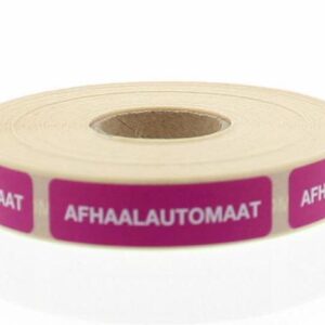 Brocacef Strooketiket afhaalautomaat 12 x 44mm