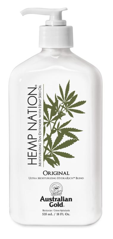 Australian Gold Hemp nation original moisturizing tan extender