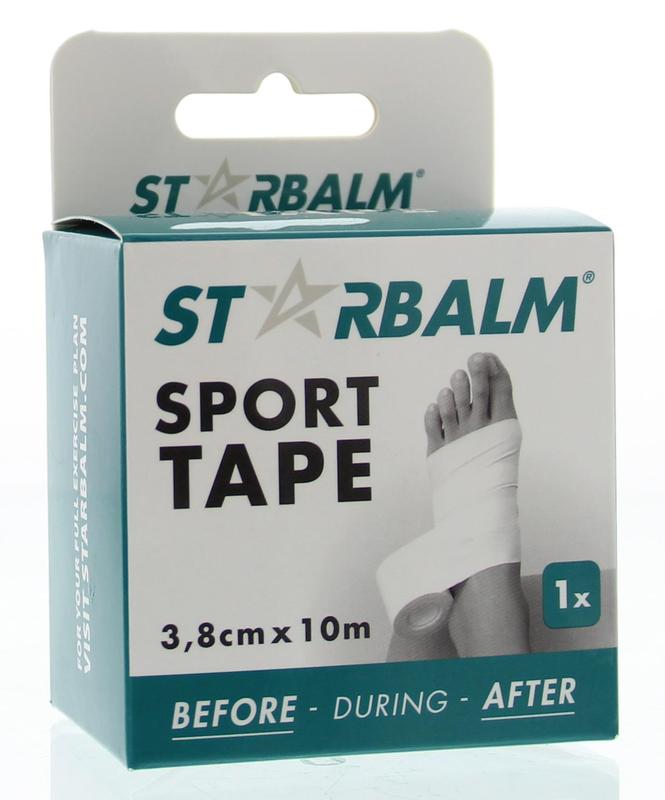 Star balm Sport tape 3.8cm x 10m single box
