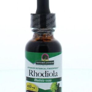 Natures Answer Rhodiola extract alcoholvrij gestandaardiseerd