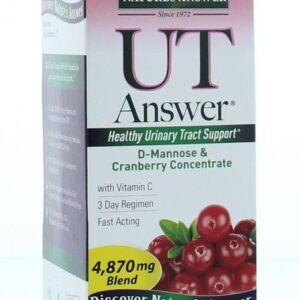 Natures Answer Ut answer D-Mannose & cranberry 3 dagen kuur