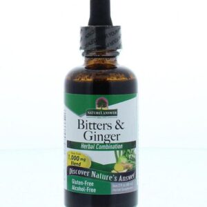 Natures Answer Gember & bitterstoffen extract alcoholvrij