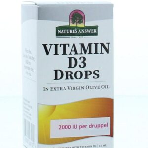 Natures Answer Vitamine D3 2000IU/50mcg per druppel