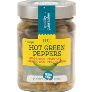 TerraSana Groene pepers hot bio