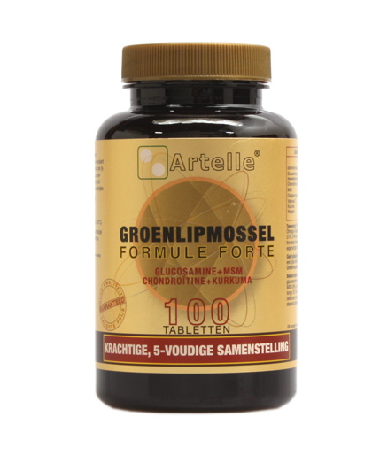 Artelle Groenlipmossel formule forte