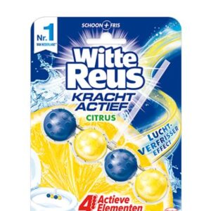 Witte Reus Krachtig active citrus toilet blok