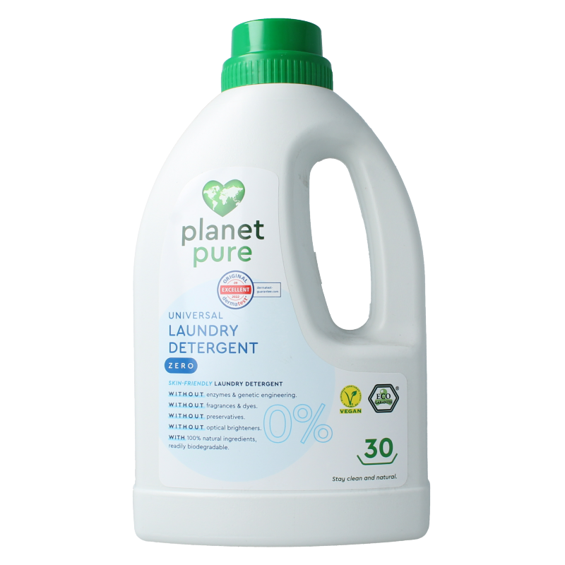 Planet Pure Wasmiddel vloeibaar universeel 0% zero