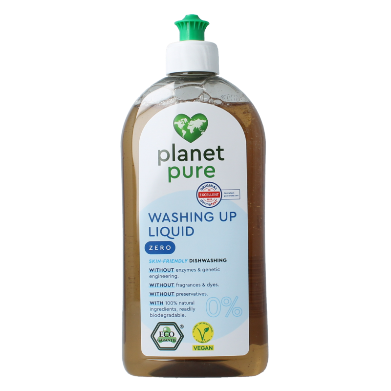Planet Pure Afwasmiddel 0% zero