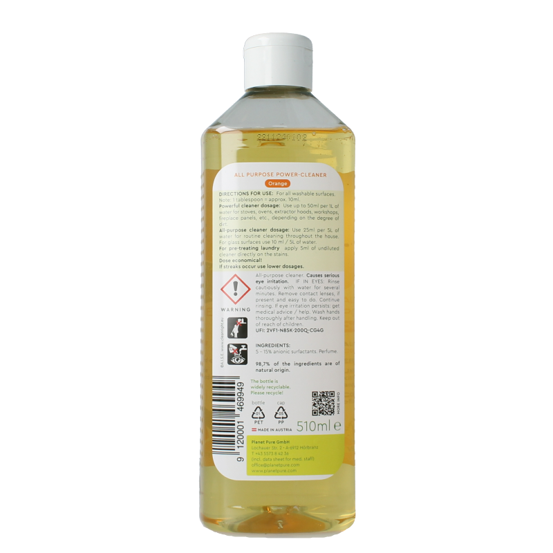 Planet Pure Allesreiniger orange - Afbeelding 2