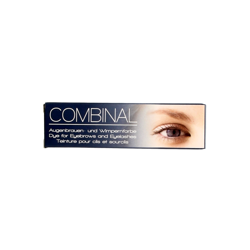 Combinal Wenkbrauwen wimperverf blauw/zwart