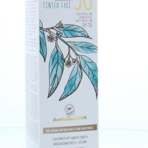 Australian Gold Botanical tinted face - medium tan SPF50