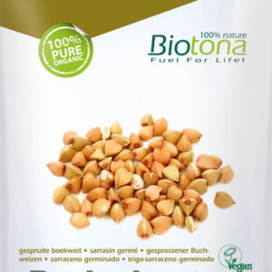 Biotona Buckwheat raw hulled & sprouted seeds bio