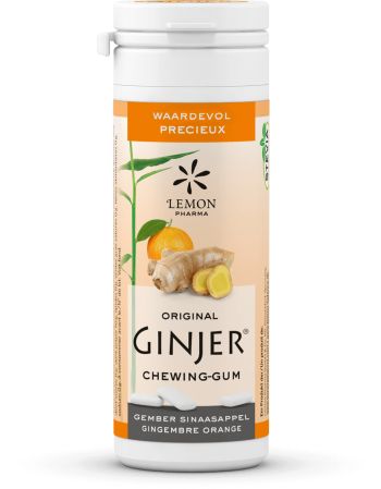 Lemon Pharma Ginjer original gember kauwgom