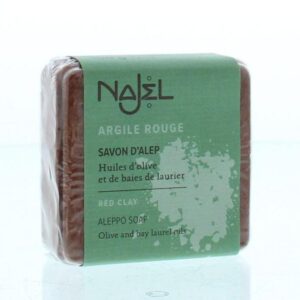 Najel Aleppo Aleppo zeep scrub rode klei