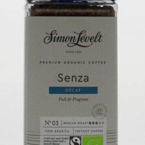 Simon Levelt Cafe organico senza decaf instant bio
