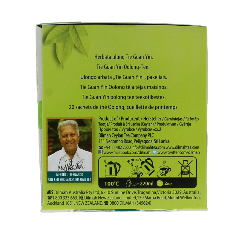 Dilmah Springtime fragrant oolong green tea - Afbeelding 3