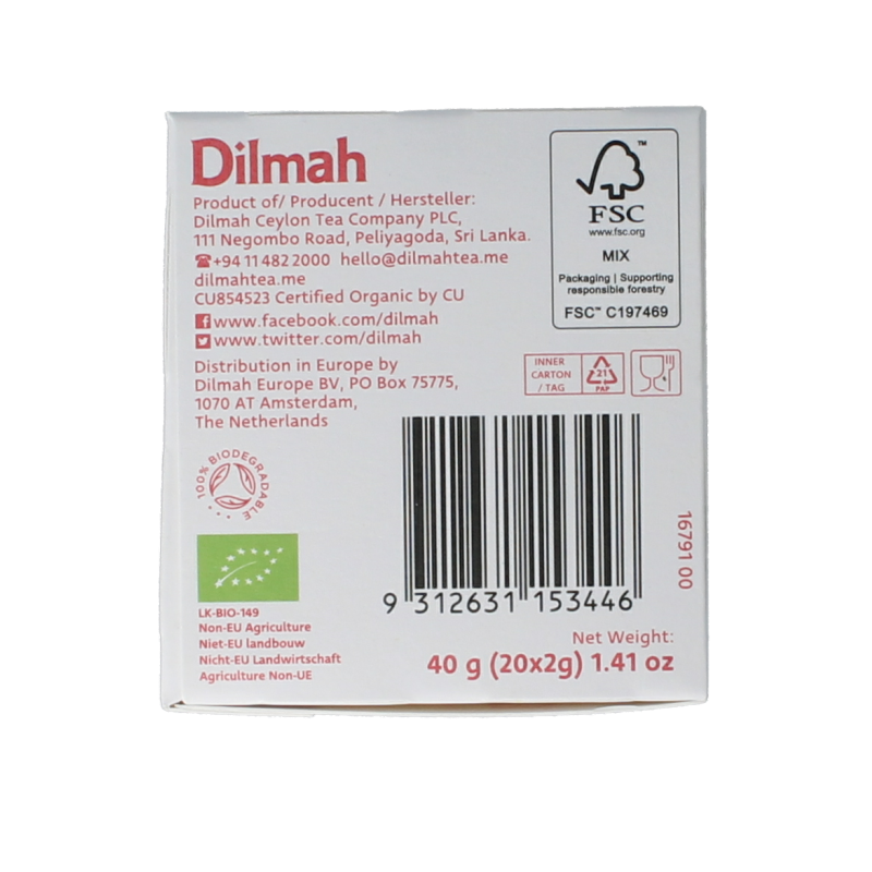 Dilmah Brilliant breakfast tea bio - Afbeelding 5