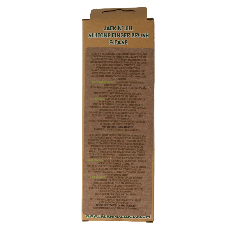 Jack N Jill Silicone finger brush - Afbeelding 2