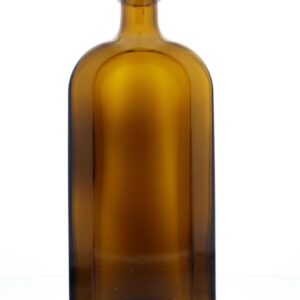 Jacob Hooy Flesje bruin plat         /jh