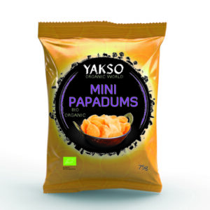 Yakso Mini papadums bio