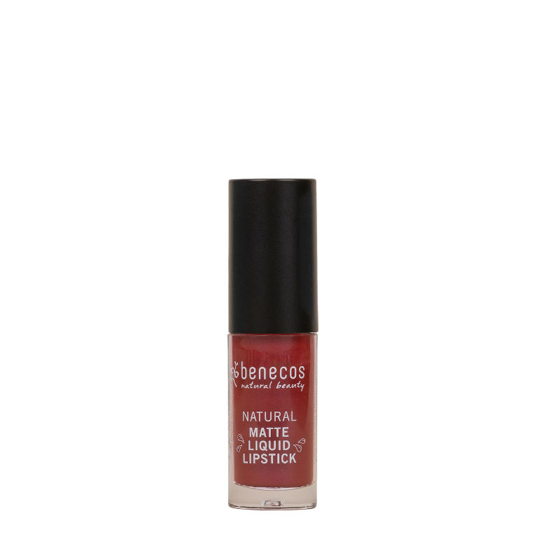 Benecos natural beauty Natural lipstick liquid mat bloody berry