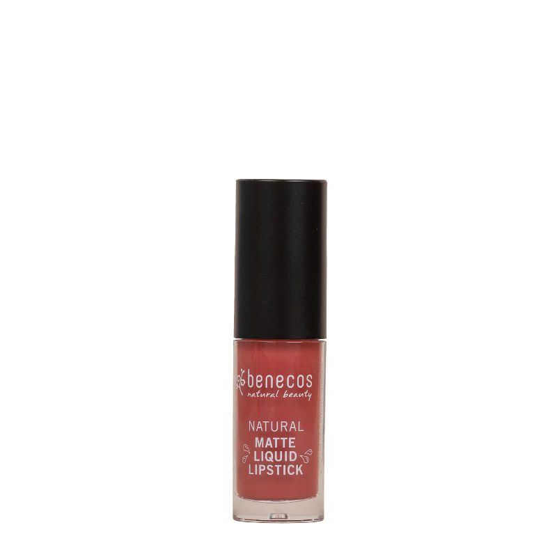 Benecos natural beauty Natural lipstick liquid mat rosewood romance