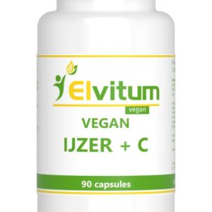 Elvitum  IJzer met vitamine C vegan