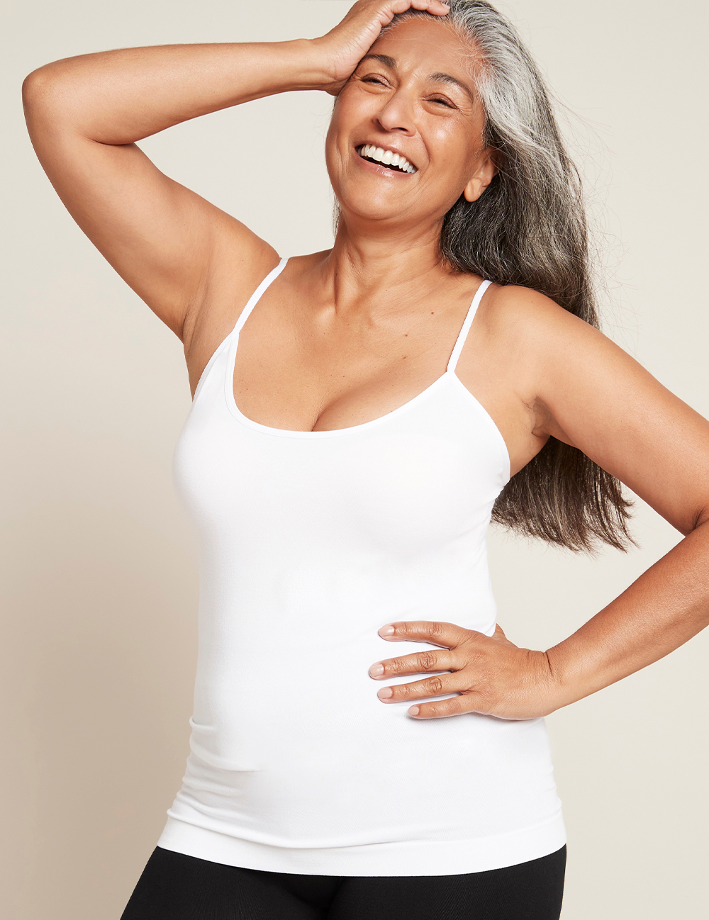 Boody Cami top wit S - Afbeelding 5